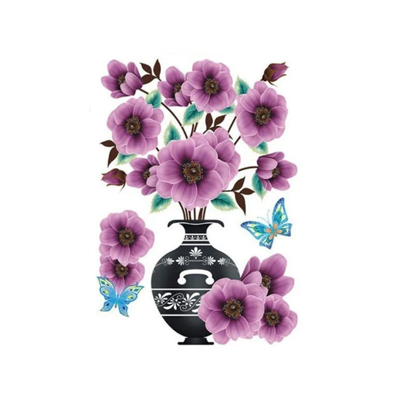 Garduru Pflanzenvase 3D-Stereo Aufkleber™ | 1+1 GRATIS