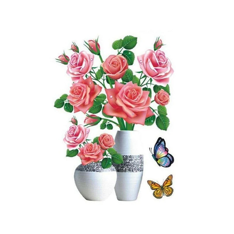 Garduru Pflanzenvase 3D-Stereo Aufkleber™ | 1+1 GRATIS