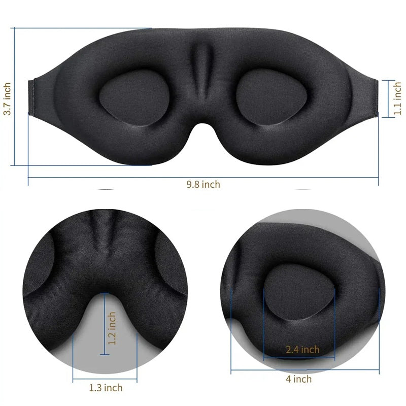 3D Blackout Schlafmaske