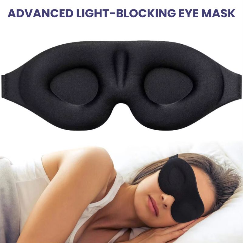 3D Blackout Schlafmaske