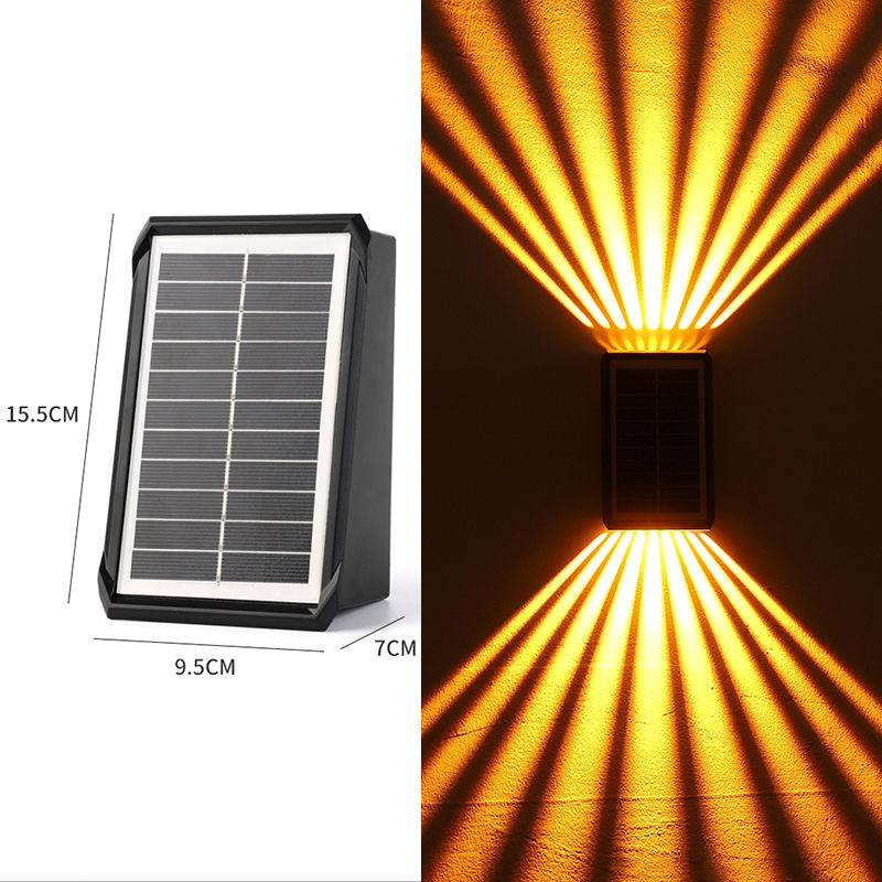 🔥Solar wasserdichtes Wandlicht im Freien