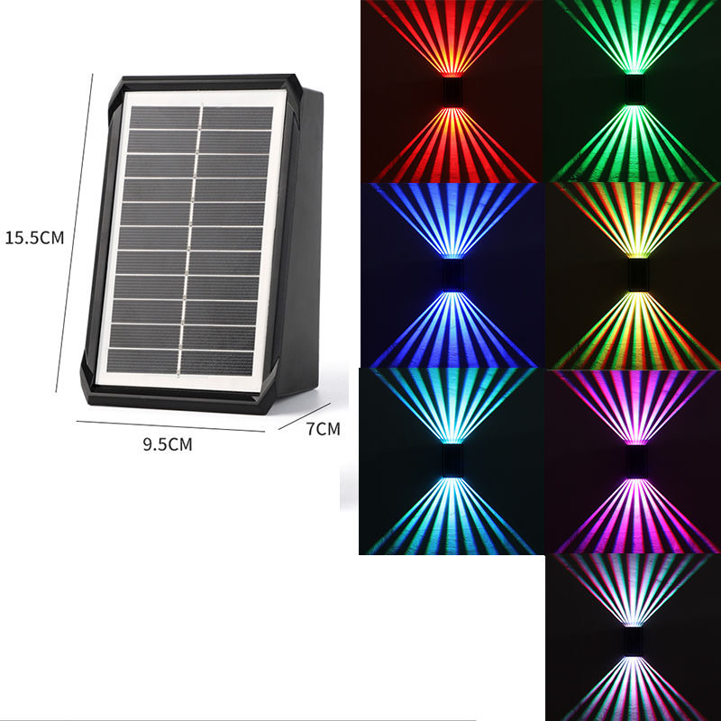 🔥Solar wasserdichtes Wandlicht im Freien