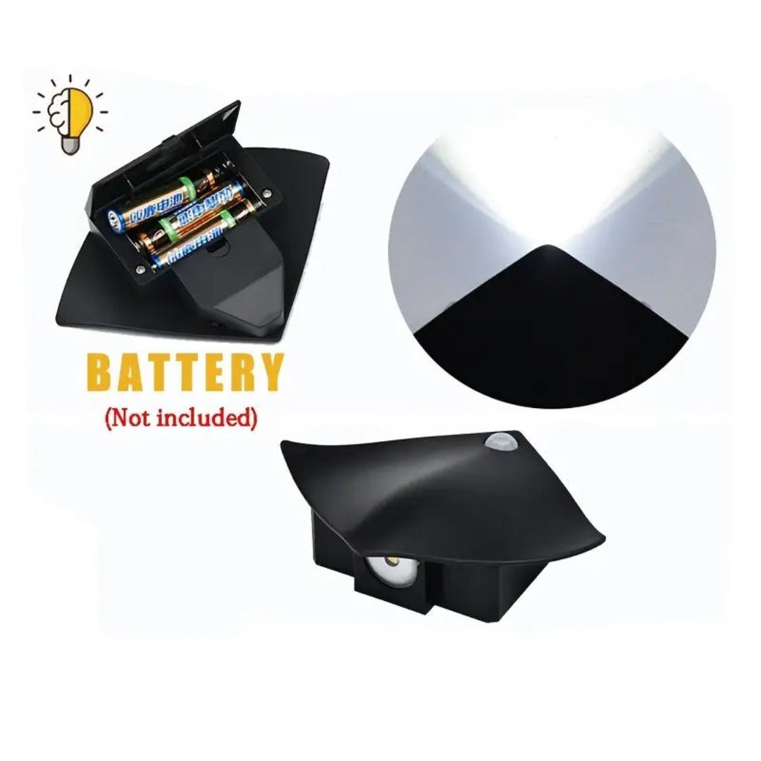 Stingray Bewegungsmelder LED Wandleuchte - Stylische Sicherheitsbeleuchtung