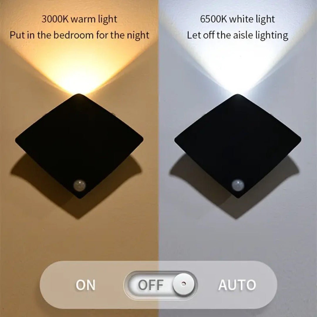 Stingray Bewegungsmelder LED Wandleuchte - Stylische Sicherheitsbeleuchtung