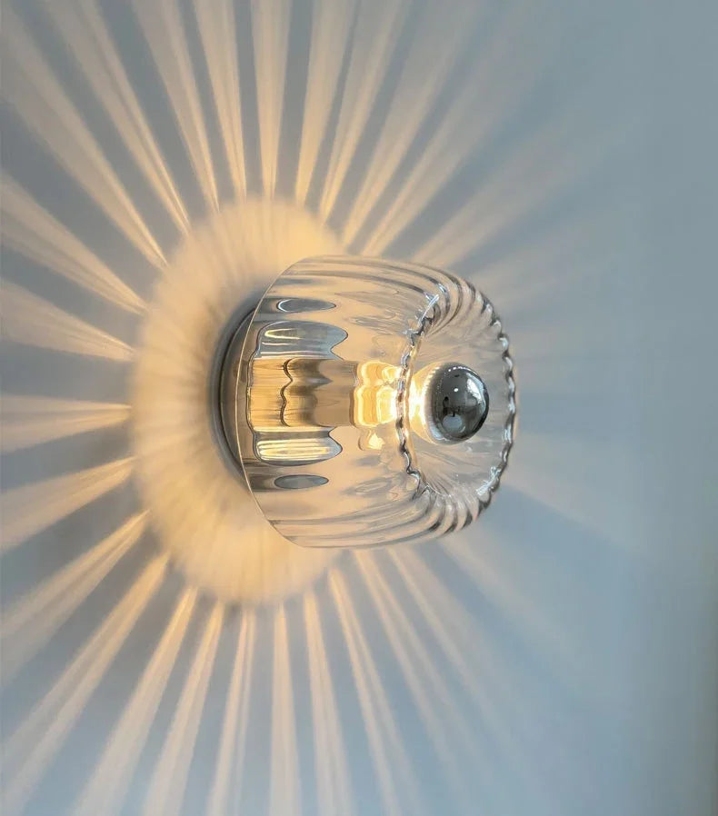 Glas Wandlampe Nordic Stil Innenlampe