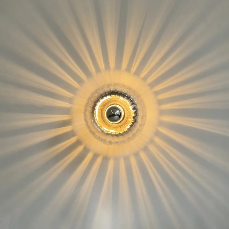 Glas Wandlampe Nordic Stil Innenlampe