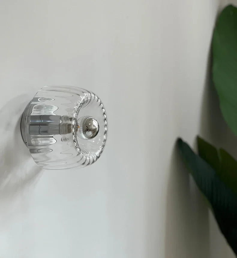 Glas Wandlampe Nordic Stil Innenlampe