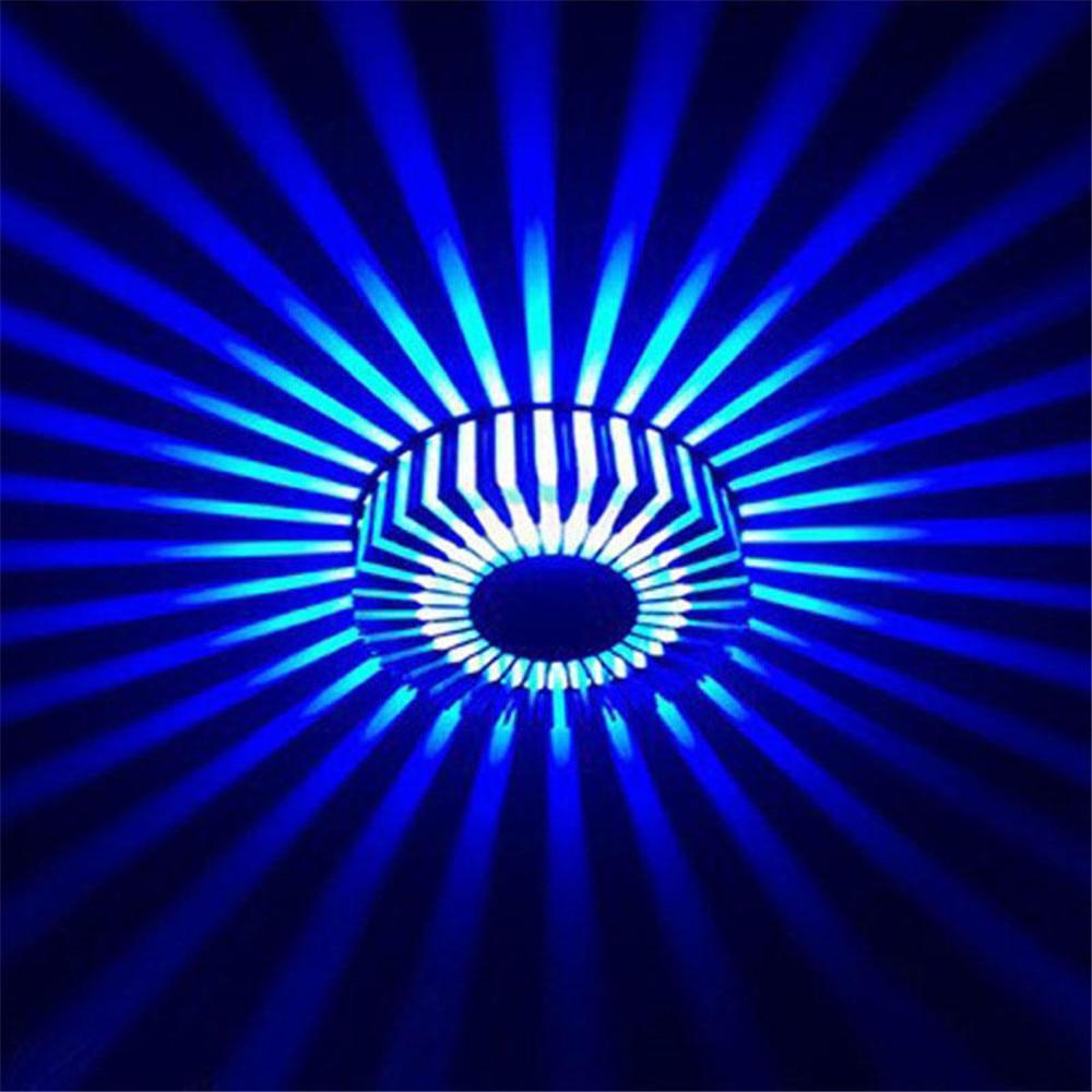 Sonnenstrahlen Schatten werfen dekorative Wandlampe