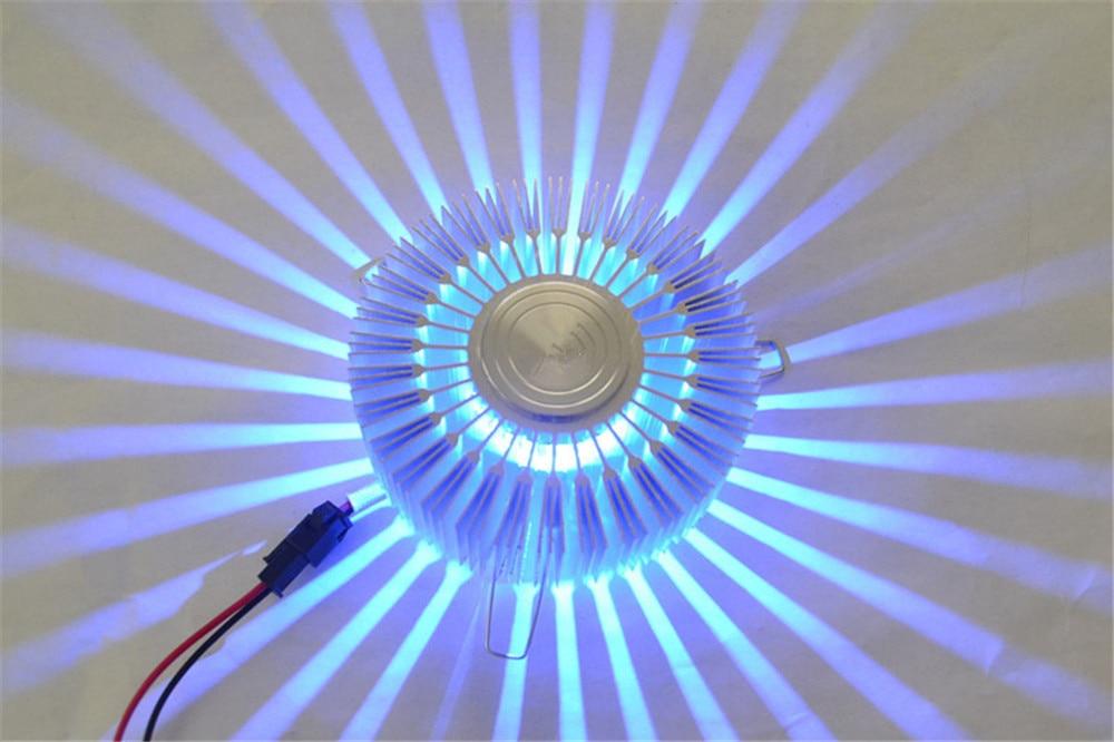 Sonnenstrahlen Schatten werfen dekorative Wandlampe