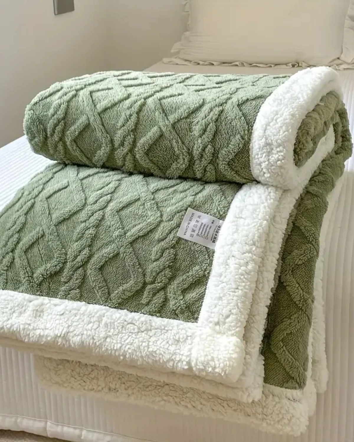 Wunderschönes Zuhause – Luxuriöse Kuscheldecke mit samtweicher Textur für ultimativen Komfort