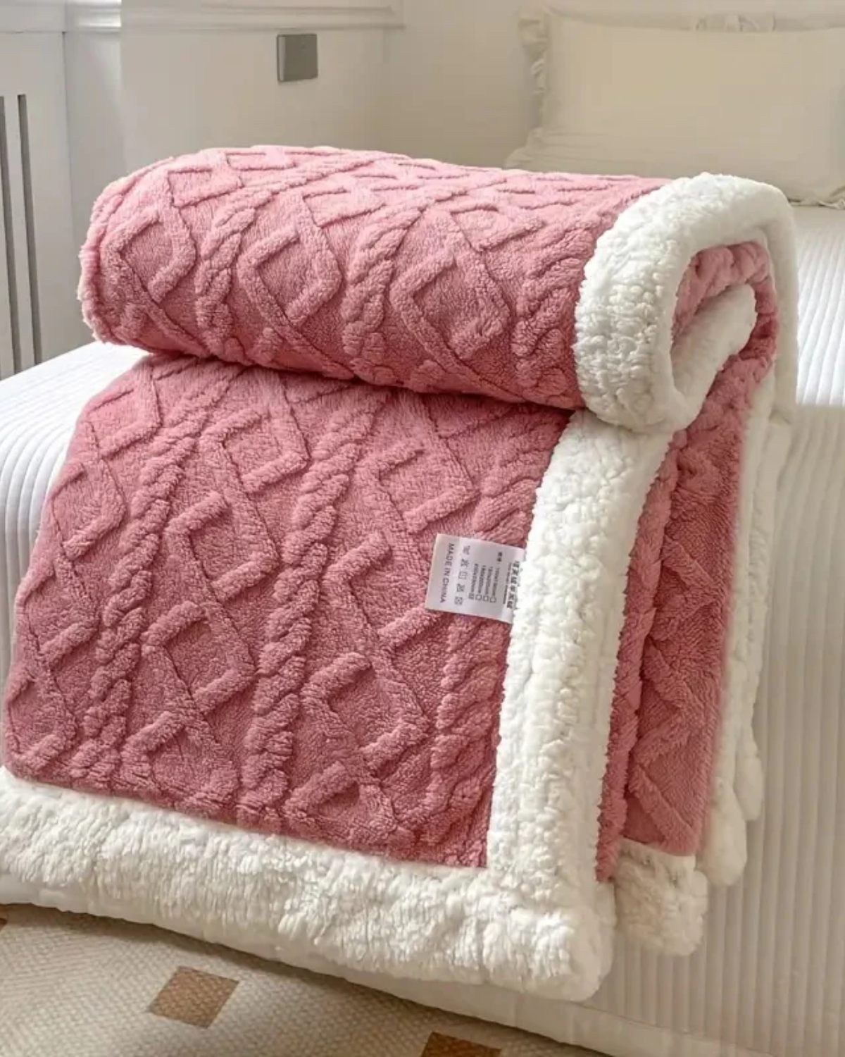 Wunderschönes Zuhause – Luxuriöse Kuscheldecke mit samtweicher Textur für ultimativen Komfort