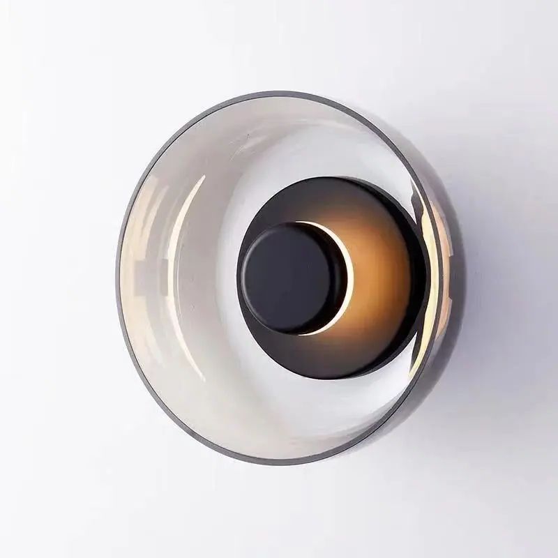 Wandlampe Nordic – modernes, minimalistisches Design aus Glas und Stein