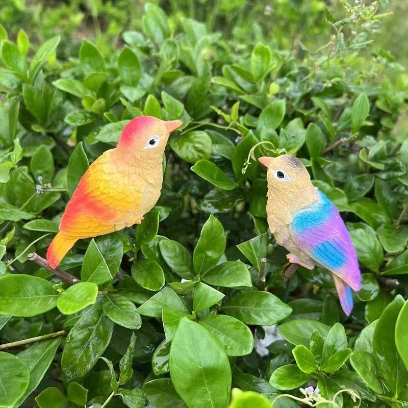 Zweiteiliges Set von Vogel-Figuren
