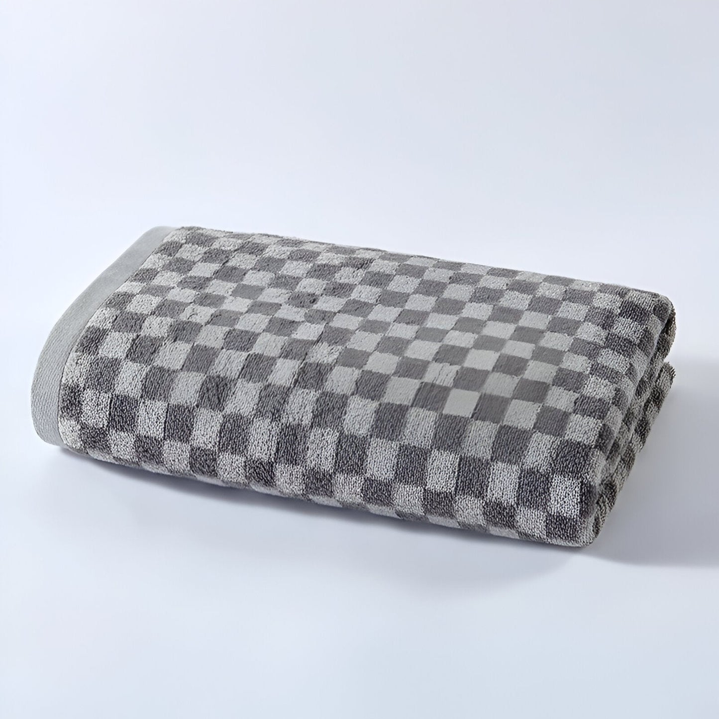 Zwei Stück weiche Baumwoll-Jacquard-Design-Handtücher