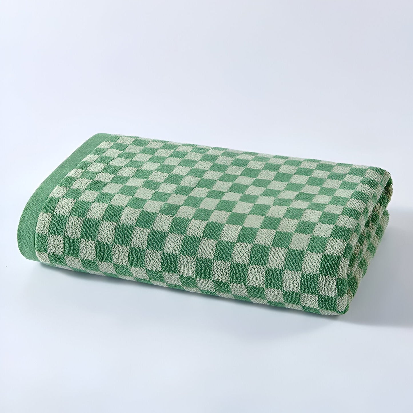 Zwei Stück weiche Baumwoll-Jacquard-Design-Handtücher