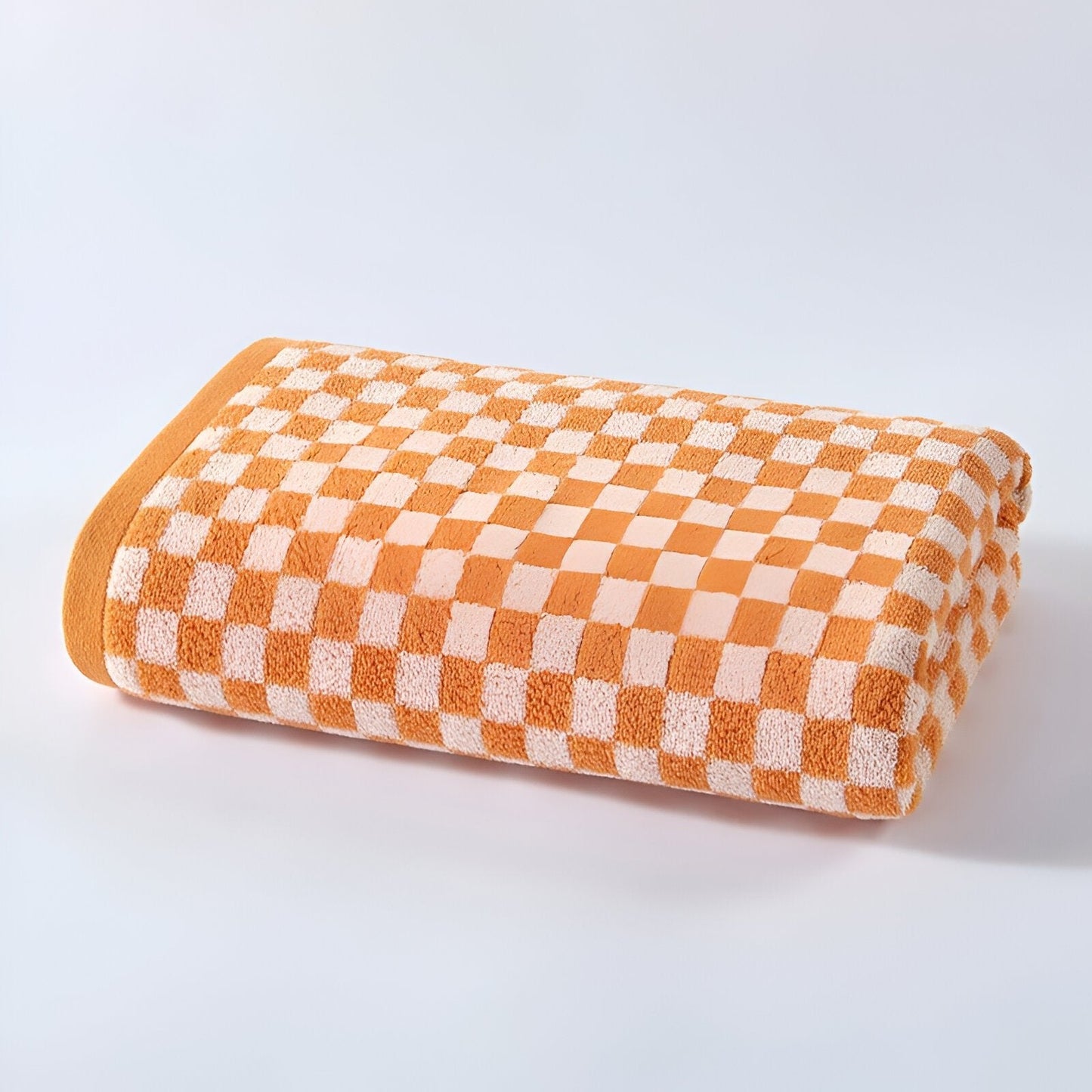 Zwei Stück weiche Baumwoll-Jacquard-Design-Handtücher