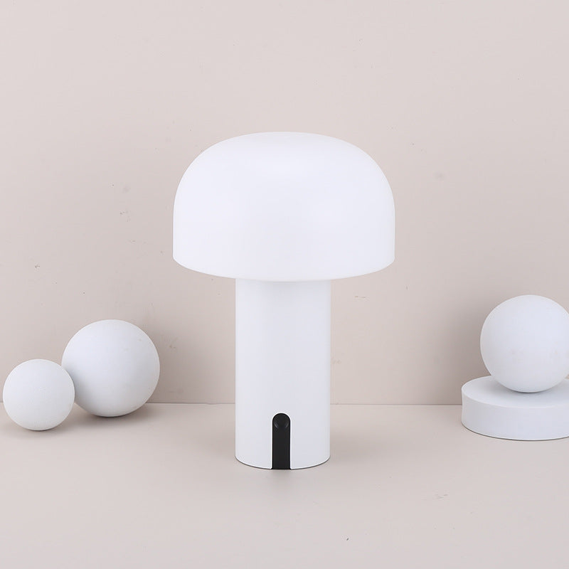 EuroGlow – Tischlampe mit elegantem Pilzdesign und dimmbarer Funktion