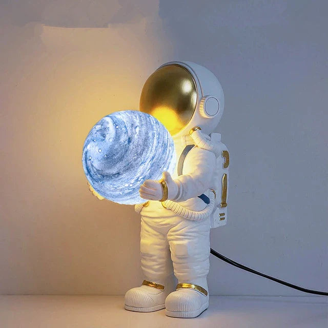 Astronaut Tisch Lampe LED kinderzimmer Beleuchtung schlafzimmer nacht wohnzimmer