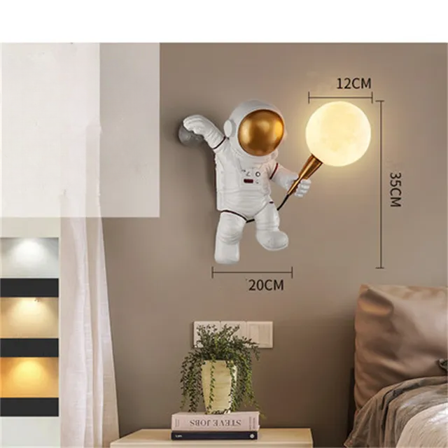 Astronaut Tisch Lampe LED kinderzimmer Beleuchtung schlafzimmer nacht wohnzimmer