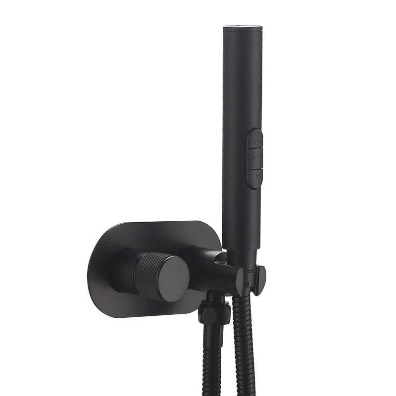 Messing Bidet Dusche Wasserhahn Warm- und Kaltwasser Mischbatterie Shattaf Sprühhahn