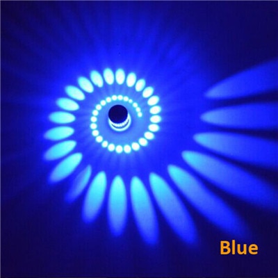 Luxora Spiral Light – Moderne LED Wand- und Deckenlampe mit 7 Farboptionen für stimmungsvolle Beleuchtung