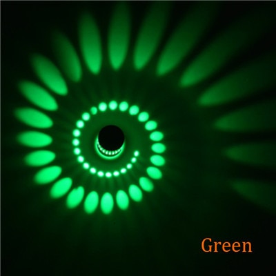 Luxora Spiral Light – Moderne LED Wand- und Deckenlampe mit 7 Farboptionen für stimmungsvolle Beleuchtung