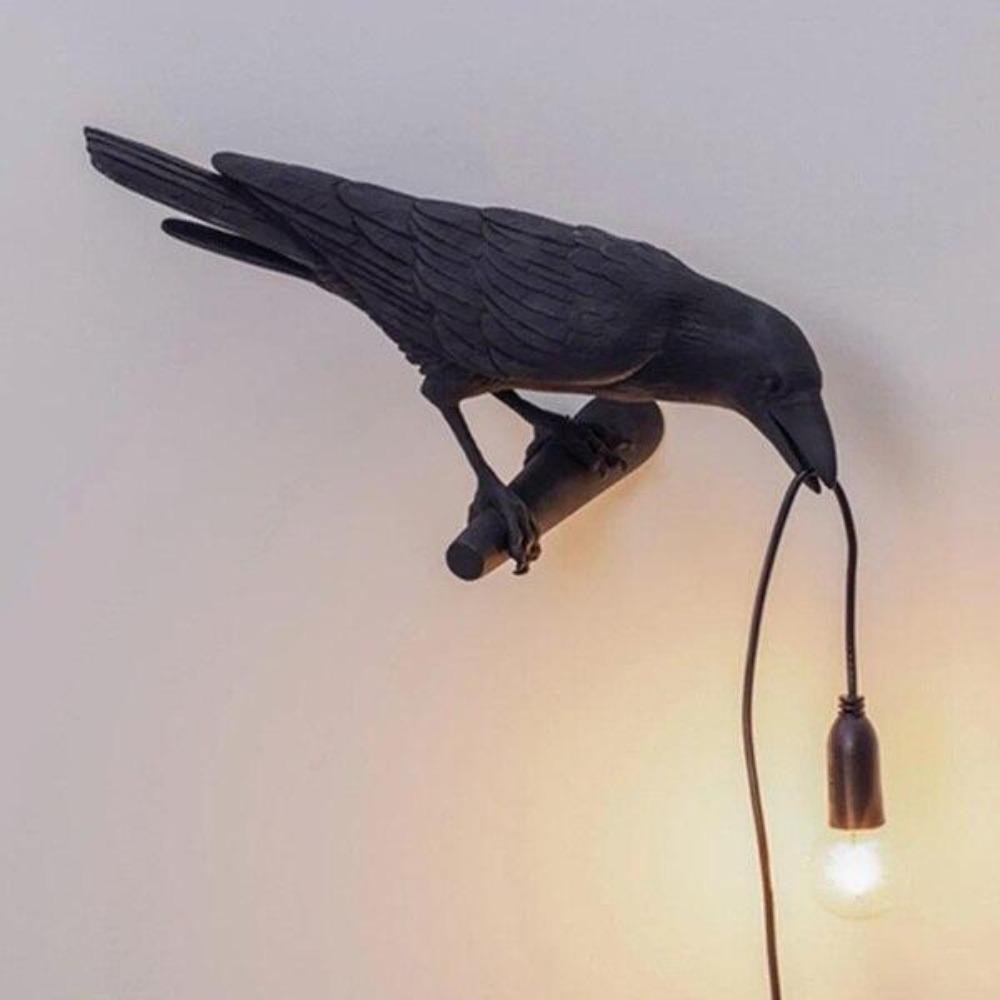 Garduru Nordic Bird Wandleuchte | Einzigartiges Design | Tischlampe & Wandlampe für Modernes Zuhause