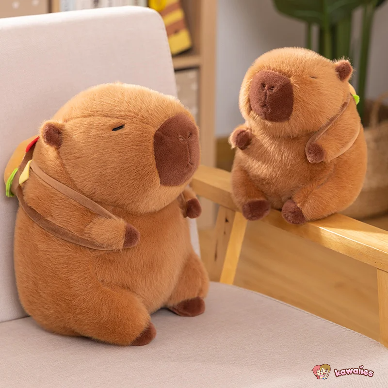 Fluffy Capybara Burger Bag Plüschtiere | NEU