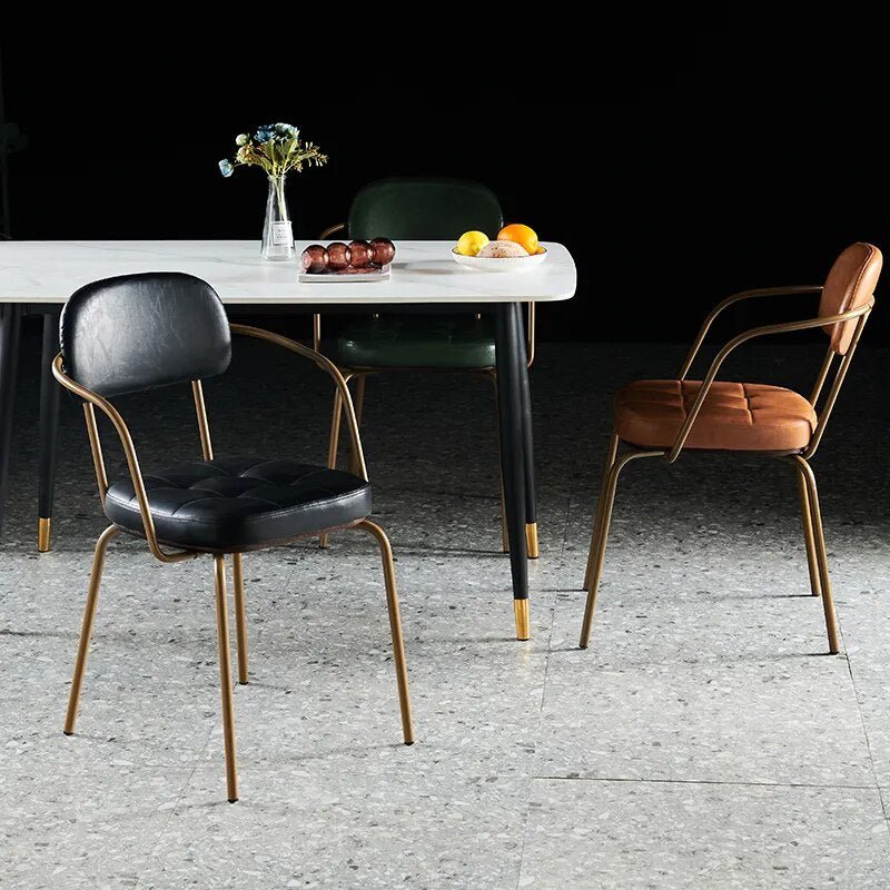 Ergonomischer Esszimmerstuhl im Vintage-Stil