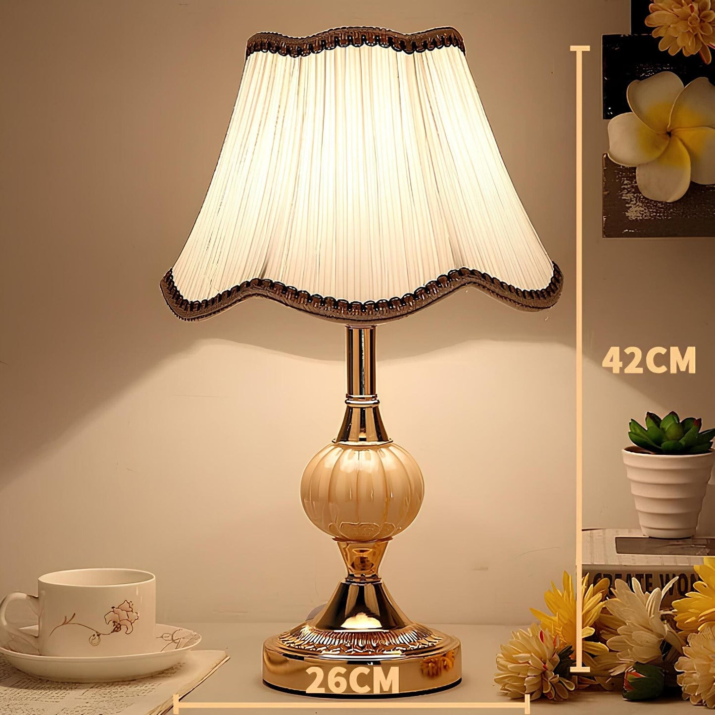 Skandinavische Retro-Tischlampe für Wohn- und Bürodekor