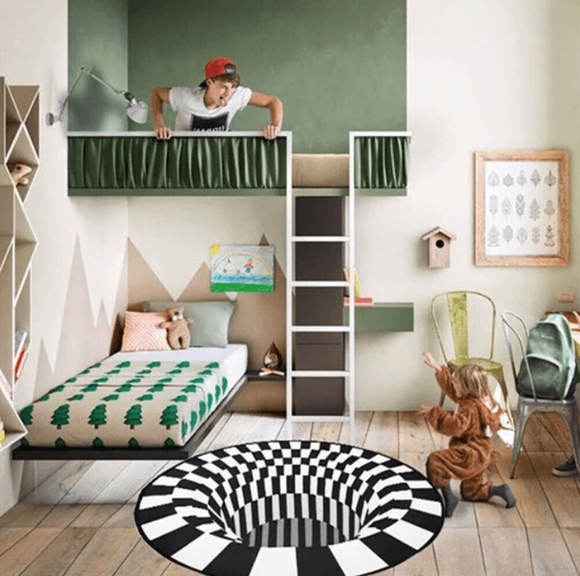 3D Illusions Teppich