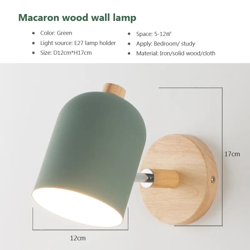 Garduru - Sleek skandinavische Holz-Wandleuchte für moderne Häuser