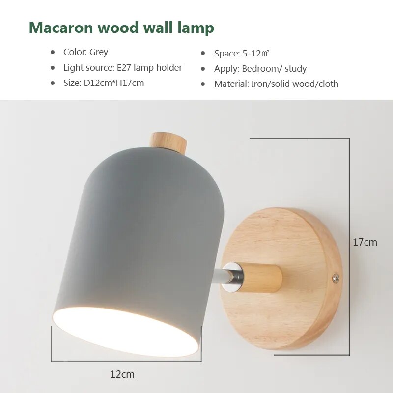 Garduru - Sleek skandinavische Holz-Wandleuchte für moderne Häuser