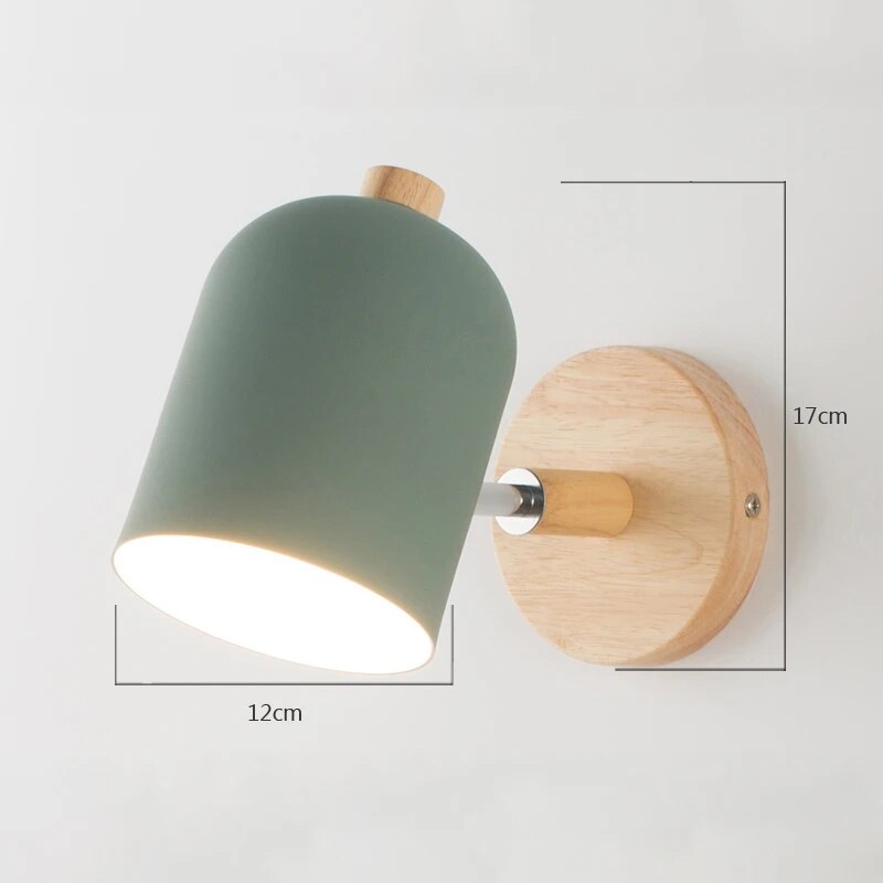 Garduru - Sleek skandinavische Holz-Wandleuchte für moderne Häuser
