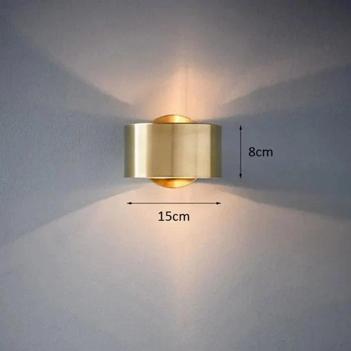 Royelux Moos Minimalistische Wandlampe - Elegante Ambiente-Beleuchtung für moderne Räume
