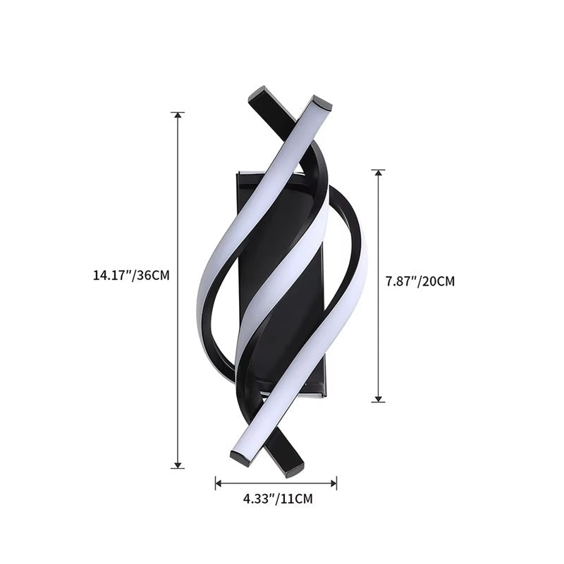 Moderne LED Wandleuchte