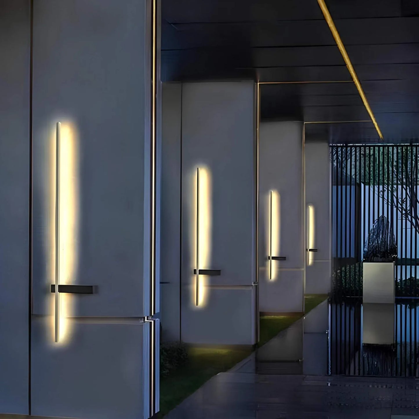 Solar Gartenlicht für Außenbereiche, wasserdicht, stilvolles Design