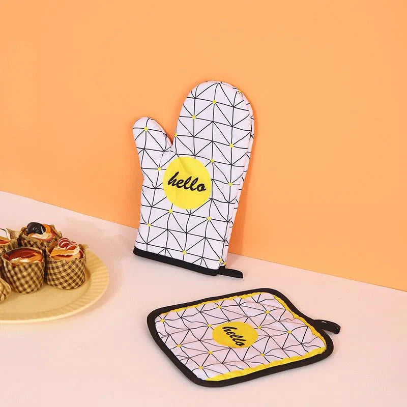 Wassermelonen- & Eiscreme-Design Ofenhandschuhe