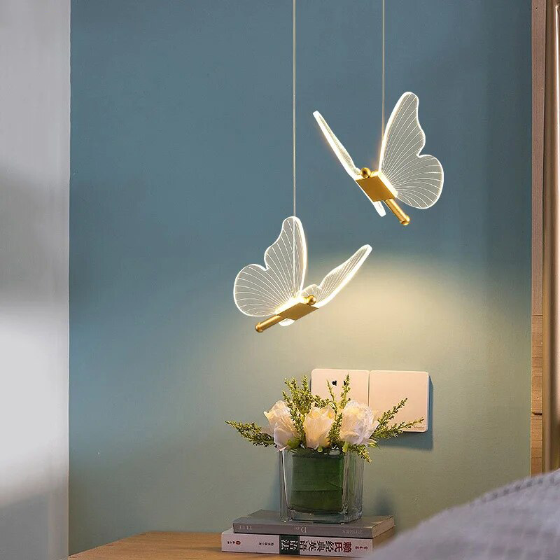 Pendelleuchte Moderne Schmetterling LED Wandlampe