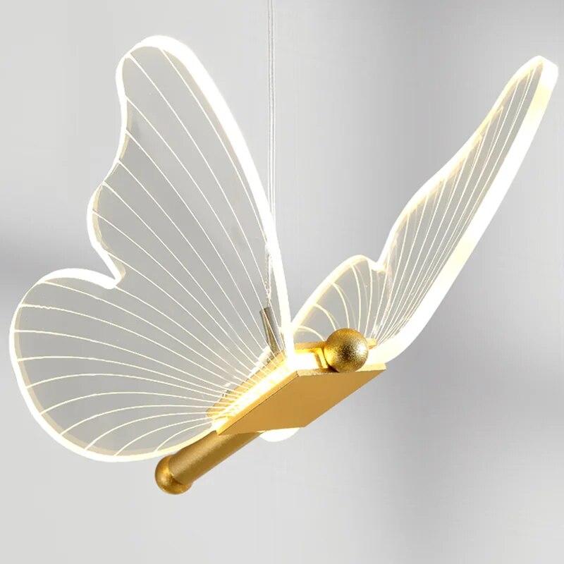 Pendelleuchte Moderne Schmetterling LED Wandlampe