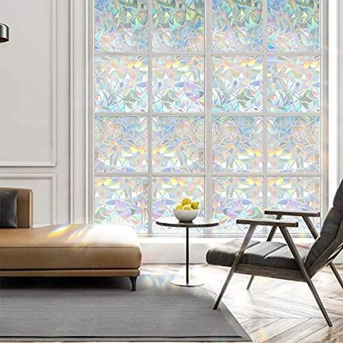 3D Regenbogen Fensterfolie