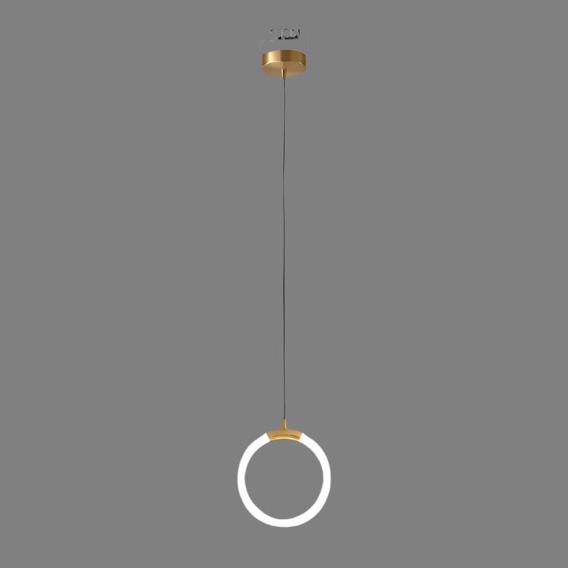 LED-Hängelampe Nordic Simple - Minimalistische Metalllampe für Küche, Esszimmer und Büro