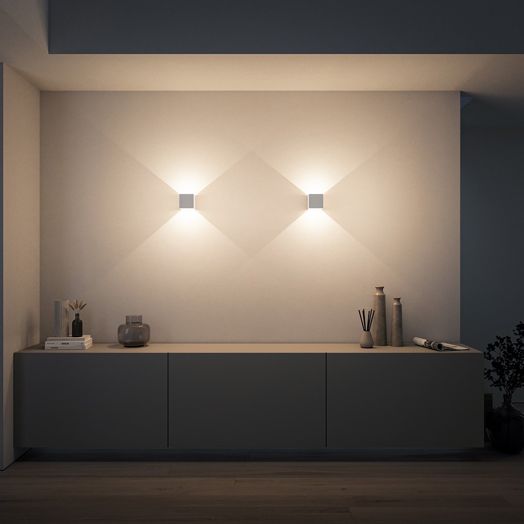 Garduru LED Wandleuchte – Warm, Wetterbeständige Außenbeleuchtung