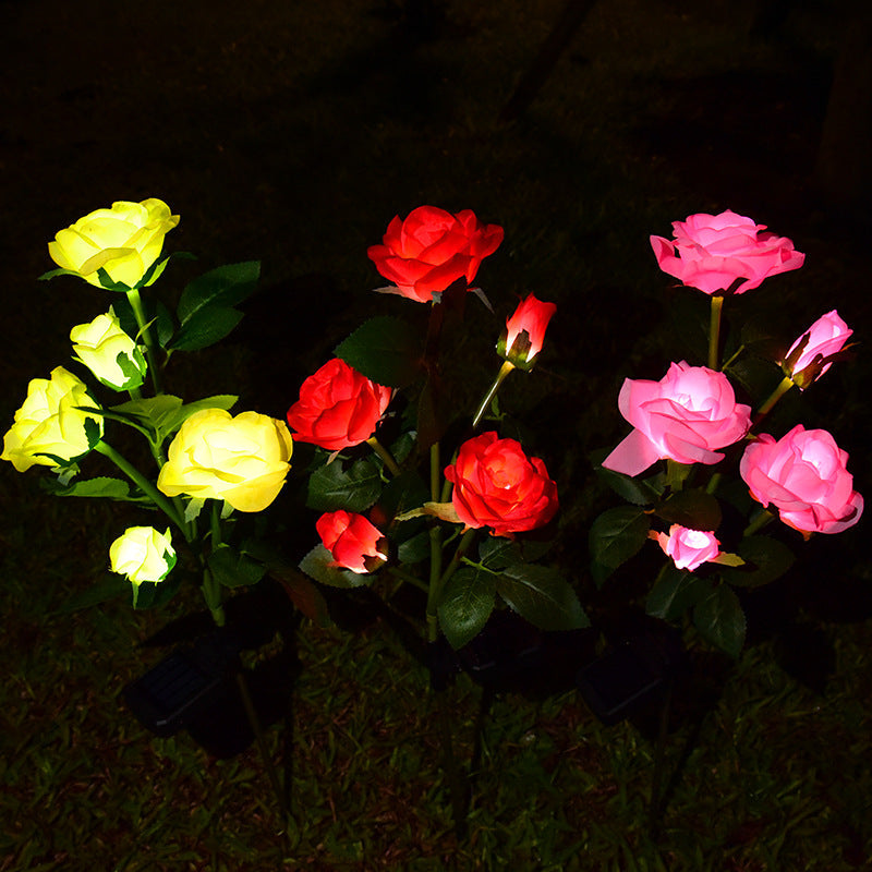 Solar-Rosenleuchten für den Garten