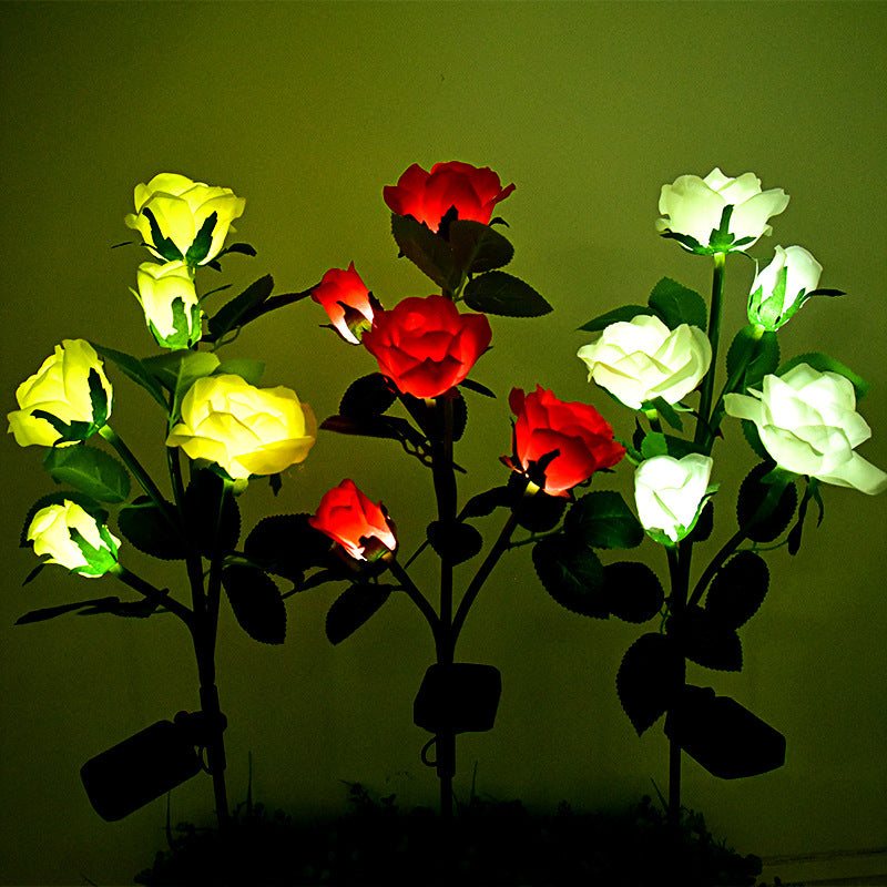 Solar-Rosenleuchten für den Garten