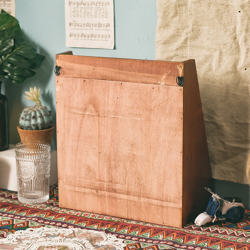 3 Schichten Vintage Holzlagerregal