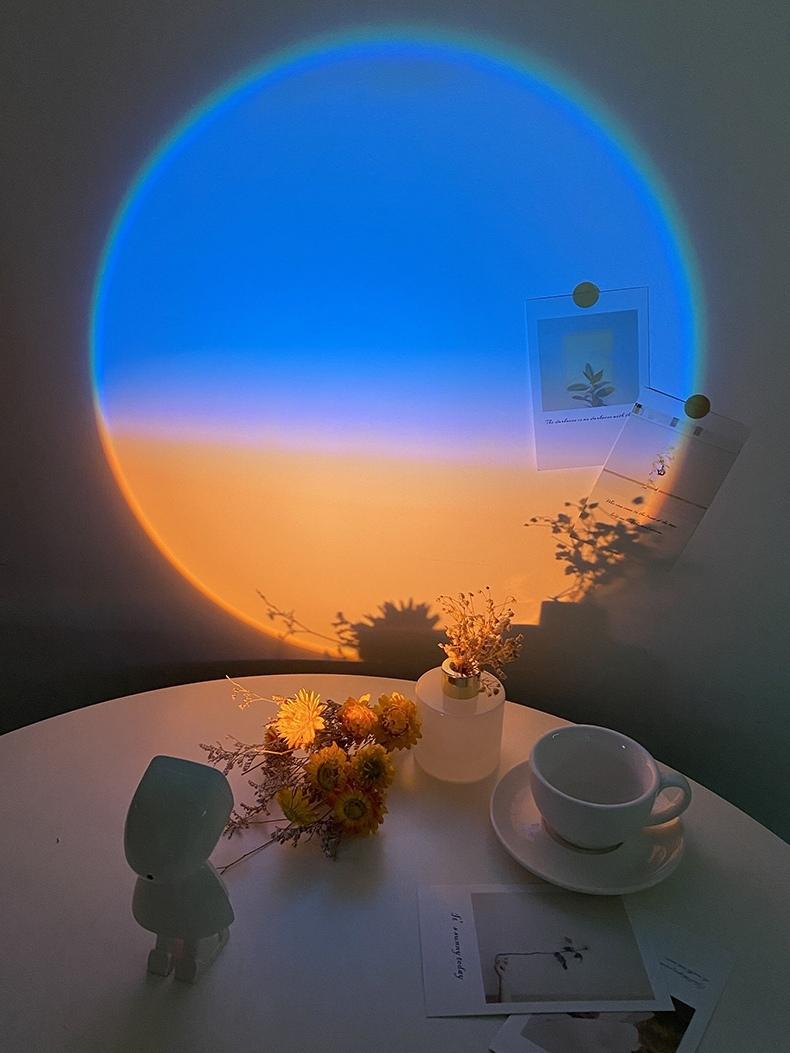 Tischlampe Astronaut Style - Schöne Led Dawn Sunrise/Twilight Sunset Lighting