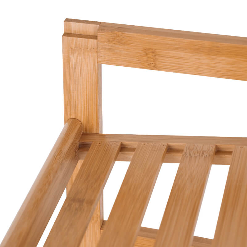 Bambus 3 -Tier -Schuhregal