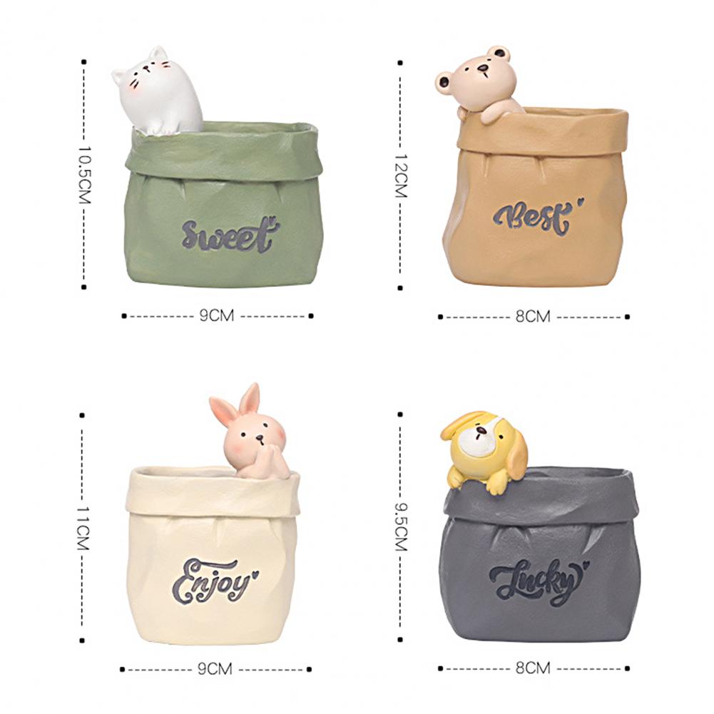 Vintage Cartoon Sukkulententopf