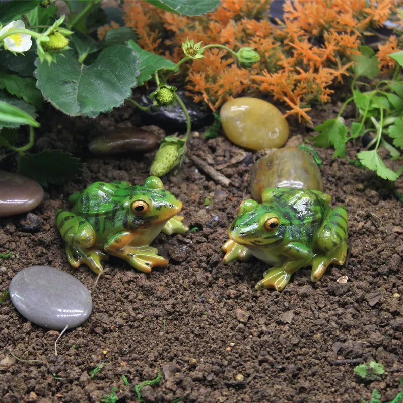 Garten Bonsai Frosch Skulptur